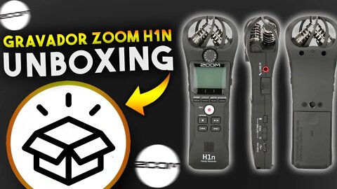 Gravador Zoom H1N - Unboxing e primeiras impressões