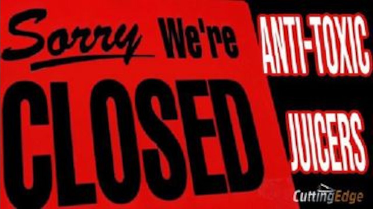 CuttingEdge: Sorry We're CLOSED, Anti-TJ'ers. (0800Hrs EST 8/11/2021)