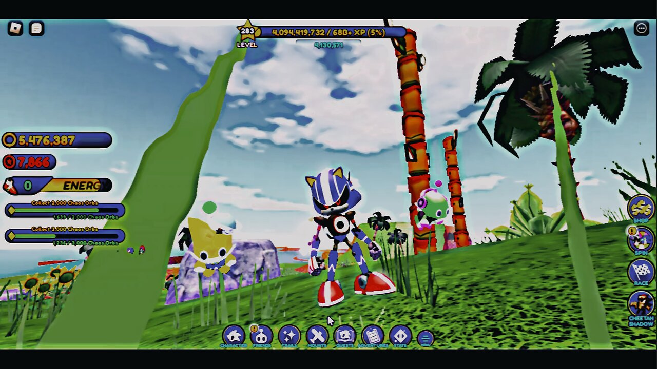 NEW RACE SUIT METAL SONIC SKIN IN SONIC SPEED SIMULATER SHOWCASE