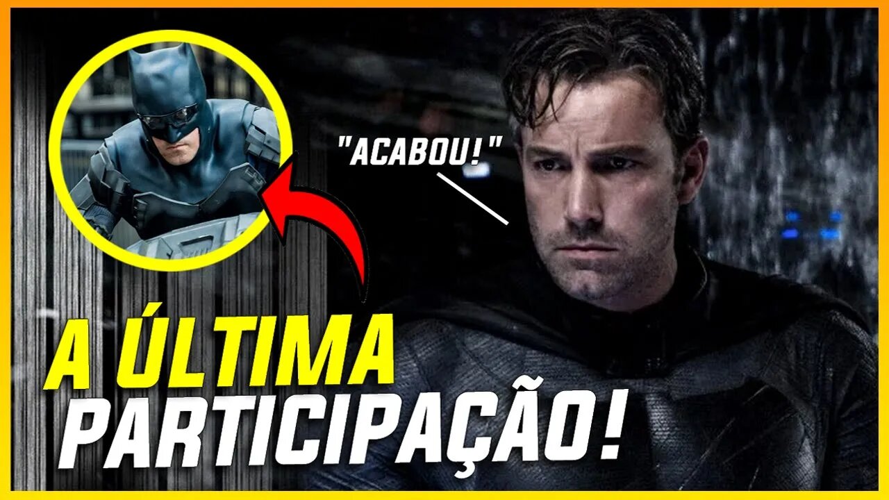 BATMAN DO BEN AFFLECK VAI MORRER EM THE FLASH! O ATOR CONFIRMA DESPEDIDA!