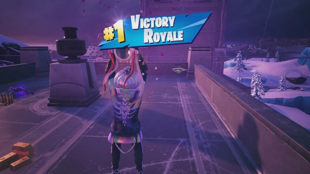 🔹🔷 Solo Victory Royale 19 (1221 Total) Chapter 4 Season 4 CHROME PUNK Skin 🔷🔹