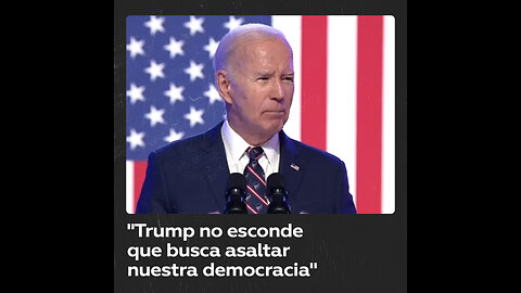 Biden: “Trump está dispuesto a sacrificar nuestra democracia para ponerse a sí mismo en el poder”