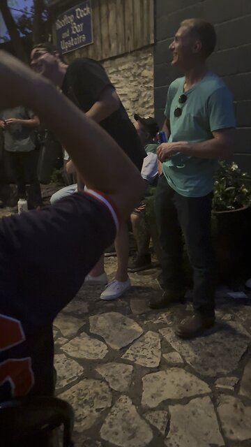 Austin Texas crowd chants let’s go Brandon