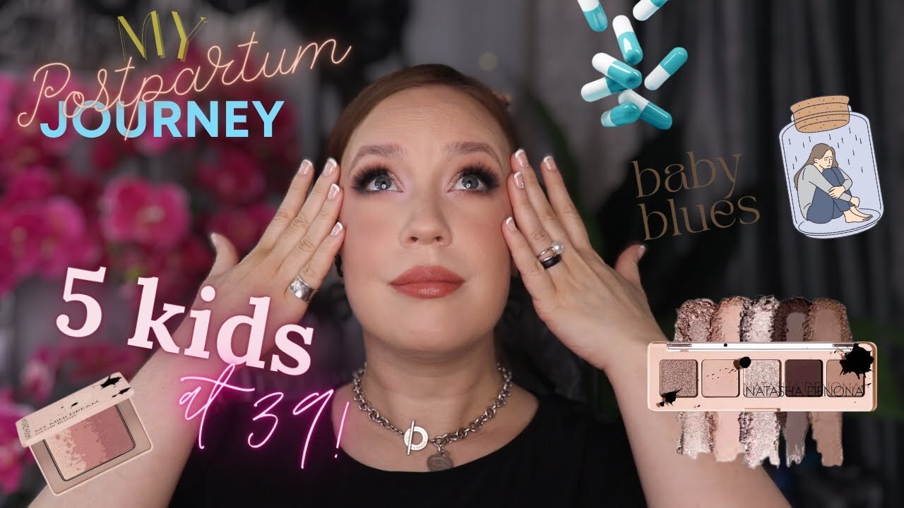 Chatty GRWM: My Postpartum Journey & Natasha Denona Mini My Dream Review