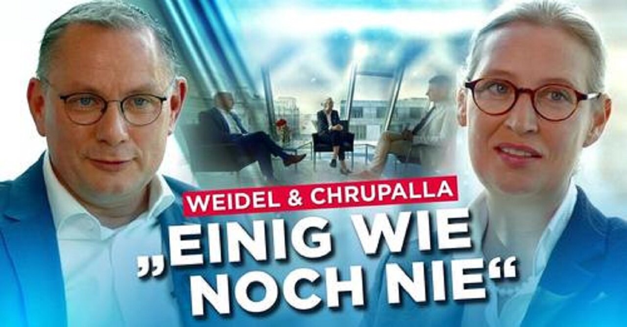 Weidel und Chrupalla: Das erste Doppelinterview. Was sie sagen – und, was nicht