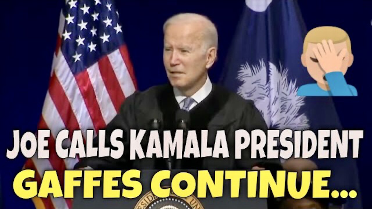 Biden just called Kamala “President Harris”