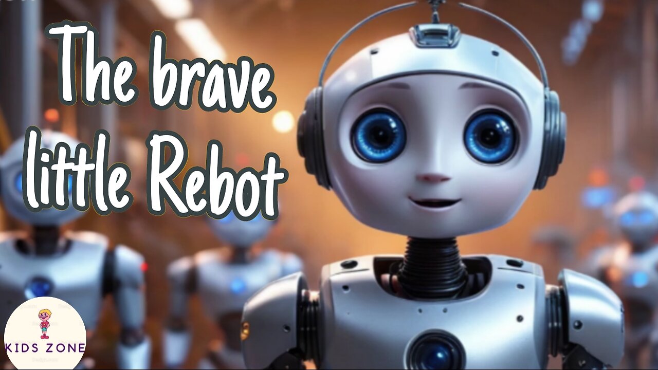 English story: The Brave Little Robot : English kids story: Kids stories