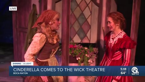 Cinderella takes stage at the Wick Theatre in Boca Raton