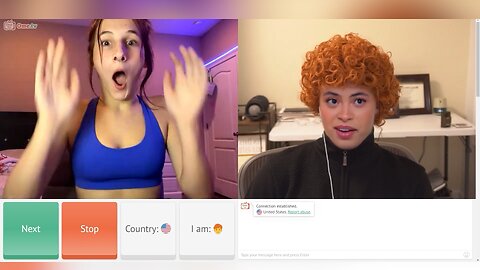 Ice Spice Trolling People on Omegle!