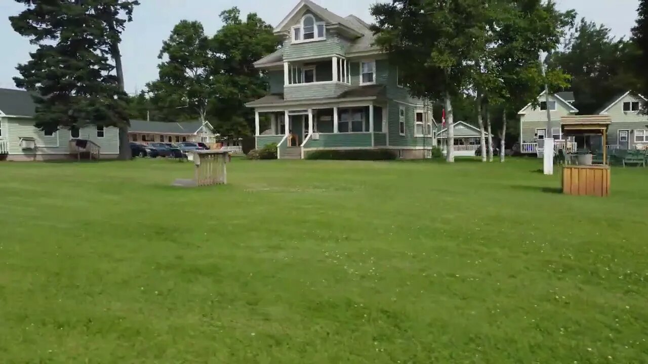 Flying Through Briarwood Cottages, Alberton PEI