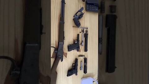 Com qual frequência você limpa suas armas?