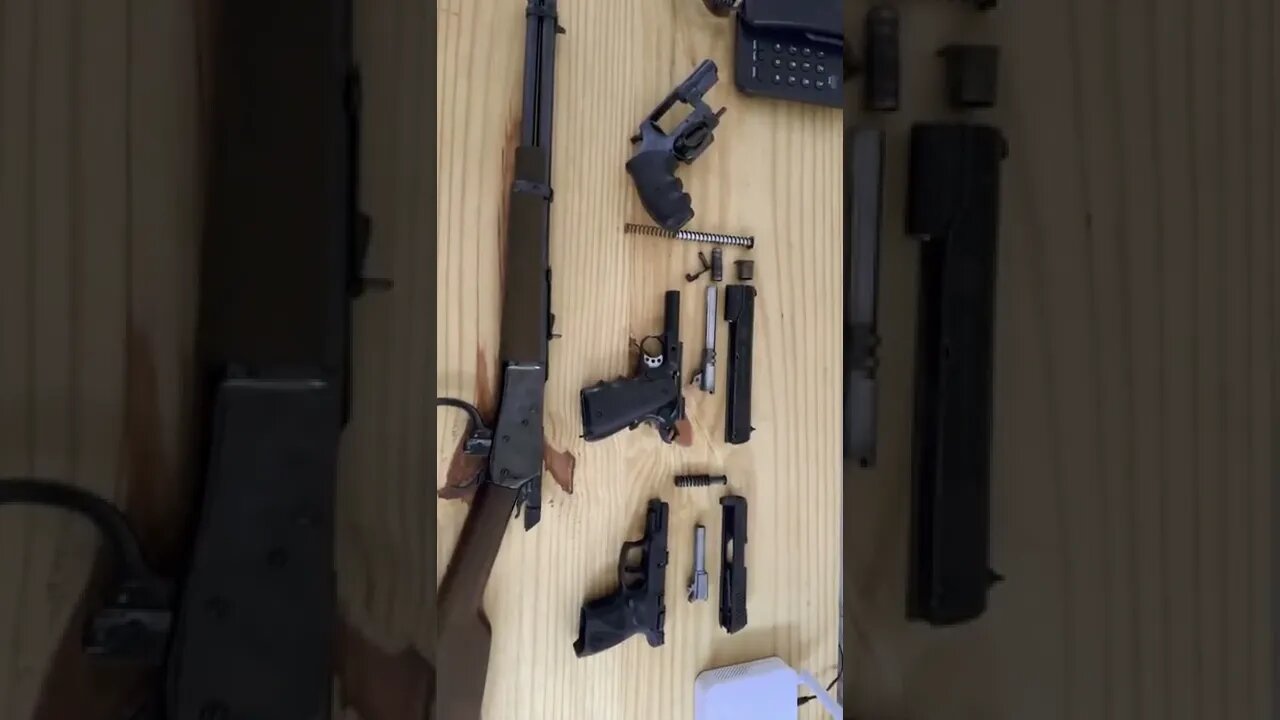 Com qual frequência você limpa suas armas?