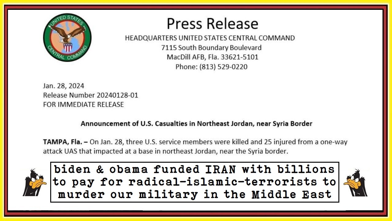 biden & obama paid IRAN to fund radical-islamic-terrorists