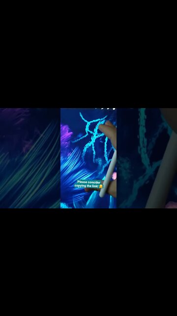 How to draw coral reef? 🌊🐠 - Daily Art nr.104🖌️