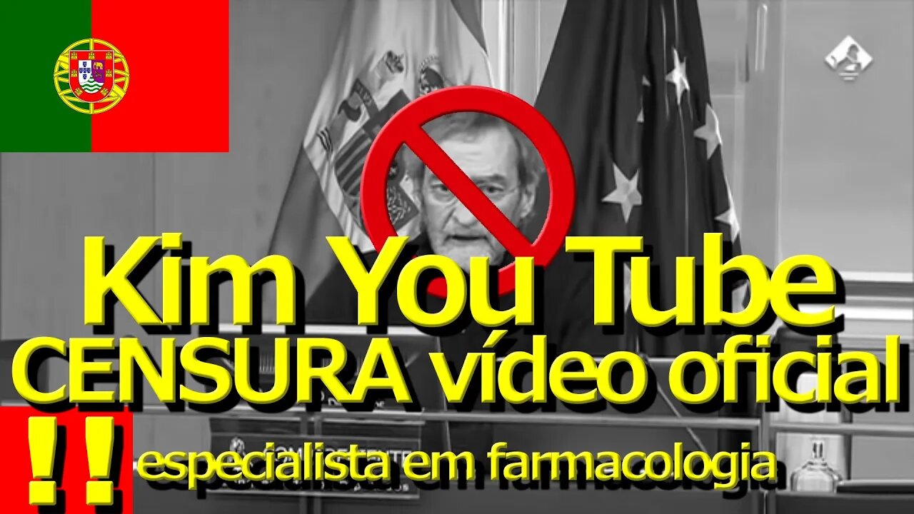 PORTUGUÊS · Líder supremo Kim You Tube CENSURA vídeo oficial especialista em farmacologia || RESISTANCE ...-