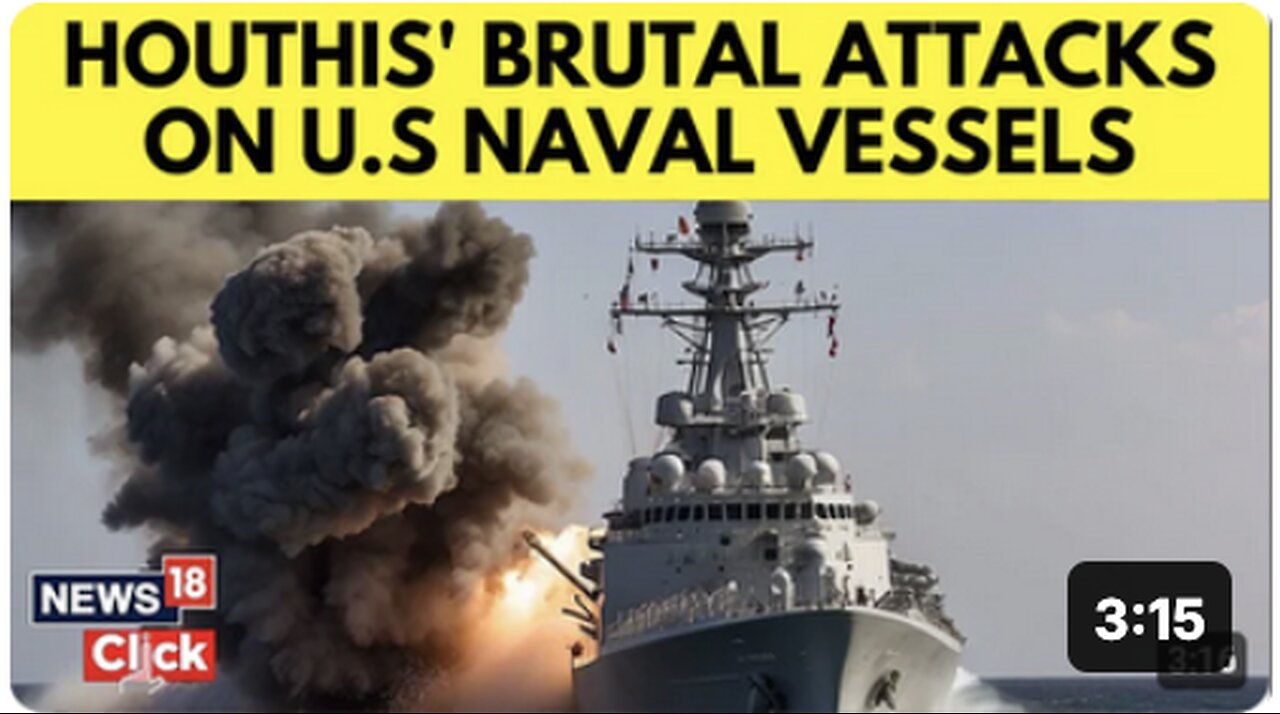Houthis attack US warships, after Israel attacks Iran