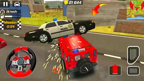 HD police vs gari game #843 police Gameplay Best Car Games Drift Gari Driving 2023 Android