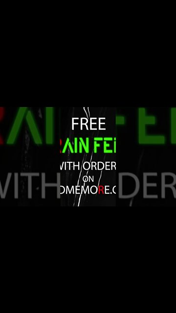 Free Feed Me More Nutrition Brain Feed with All Orders! Stronger than Alpha Brain 🧠 💪