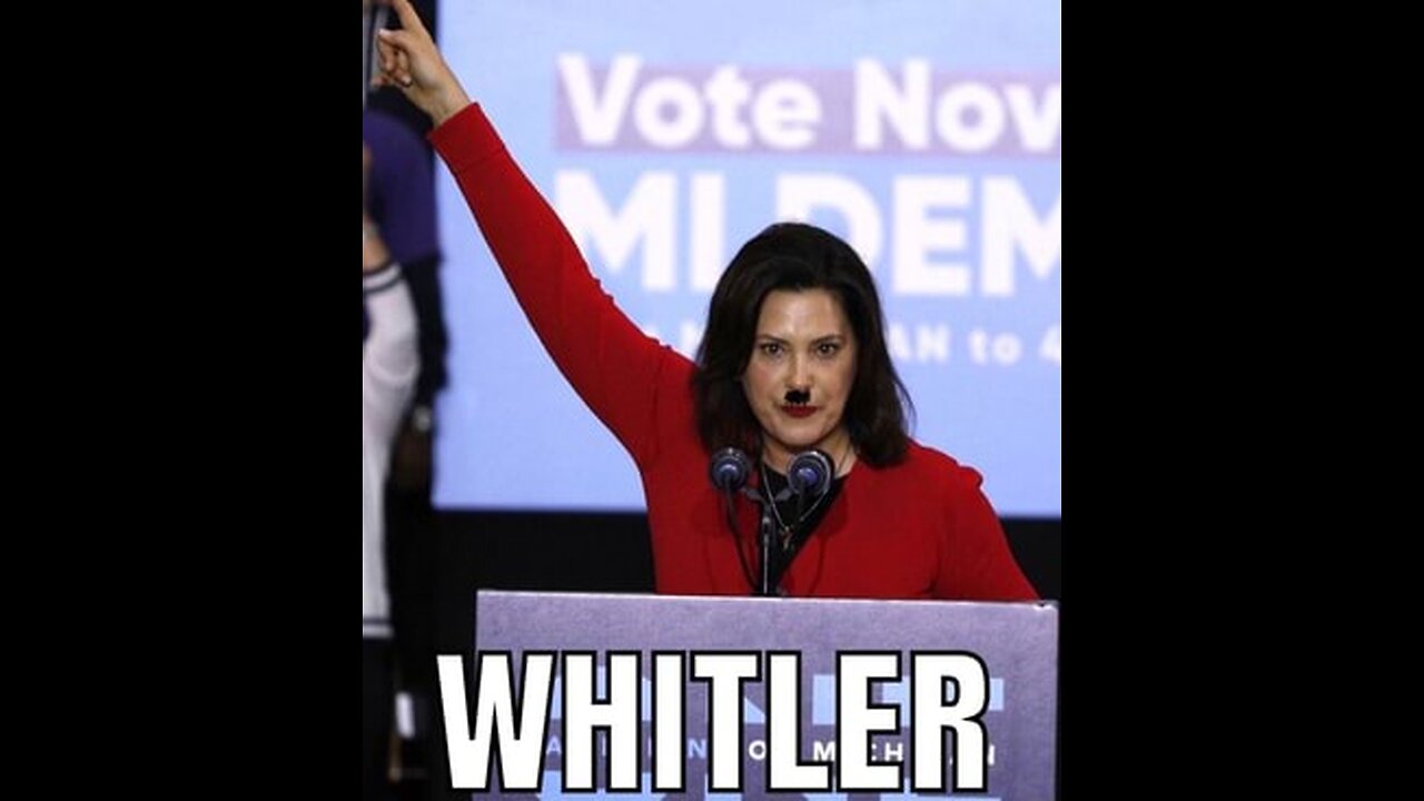 COVID TYRANT Michigan Governor Gretchen Whitmer showing her TRUE COLORS!