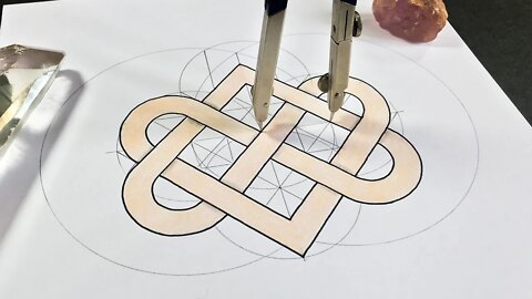 The Geometry of a Celtic Love Knot