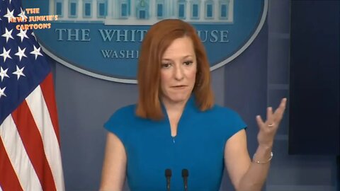 Psaki's having a hard time dodging questions about the origin of the pandemic and Fauci's emails.
