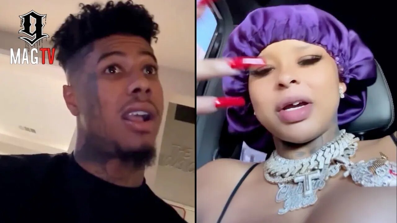 "Jaidyn Alexis Got U Running" Blueface On Chrisean Rock Pullin Up On His "BM!" 🥊