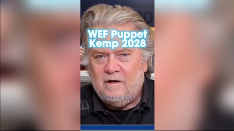 Steve Bannon: The Globalists Will Try Using Kemp As Their Next Puppet Against MAGA in 2028 - 1/17/24