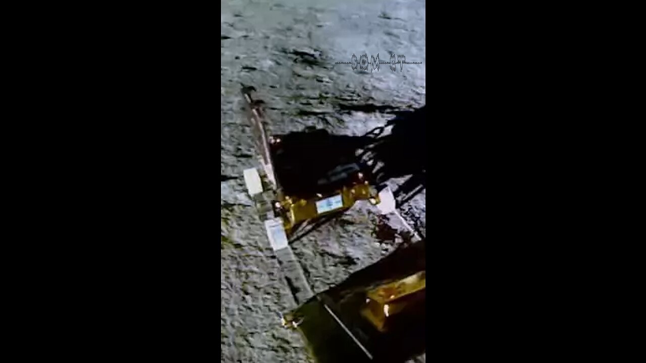 Som ET - 45 - Moon - Chandrayaan-3 - Rover rotation