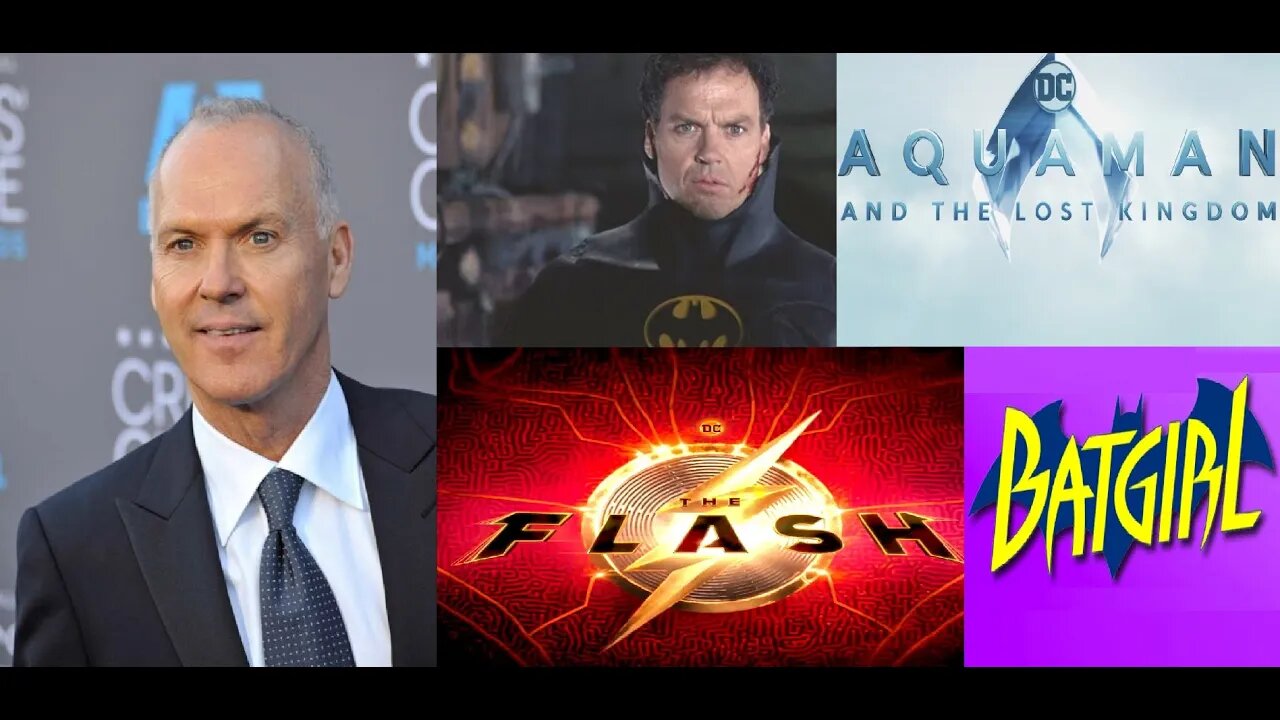 Relying On The Old Straight White Dude w/ Michael Keaton to SAVE Aquaman 2, The Flash & Batgirl?