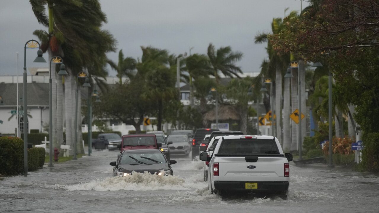 Tropical Depression Nicole Raining From Georgia To New York