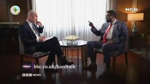 Guyanese President Dr.Mohamed Ali demonstrated how to tell BBC to F-off in polite way