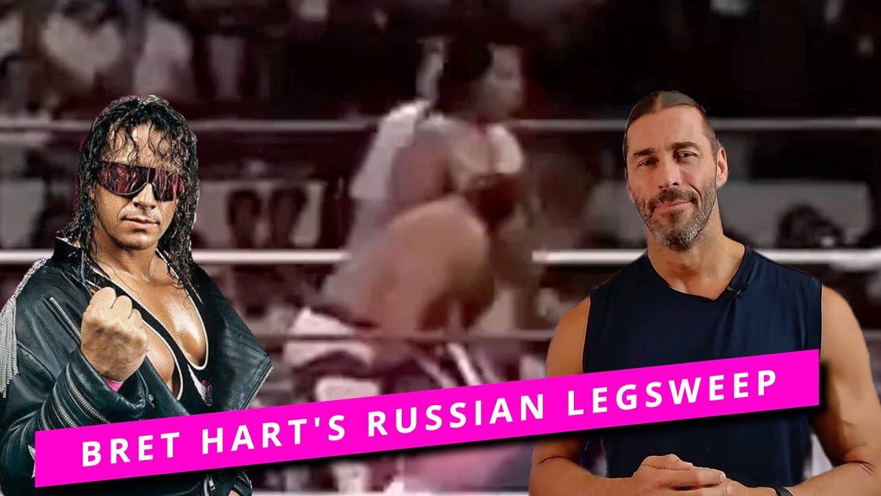 Bret Hart Russian Leg Sweep Is "Excellently Executed"- FULL Breakdown and Analysis