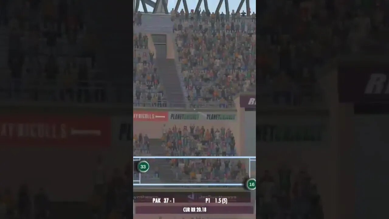 bouncer six wow 😳 #youtubeshorts #cricketgame #shortsfeed #cricket #ytshorts #realcricket22