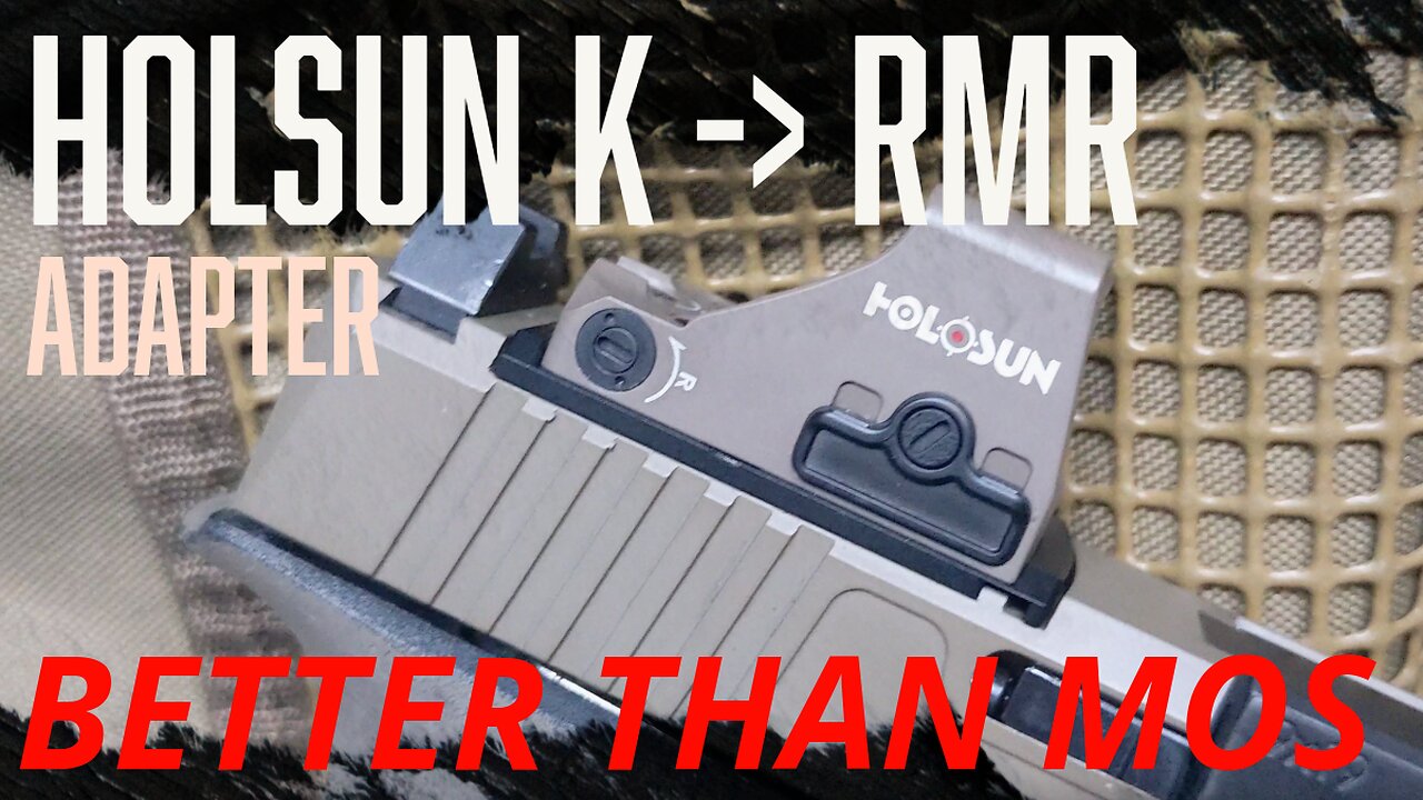 Mount a Holosun 407K to RMR Footprint with this EASY Hack