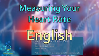 Measuring Your Heart Rate: English