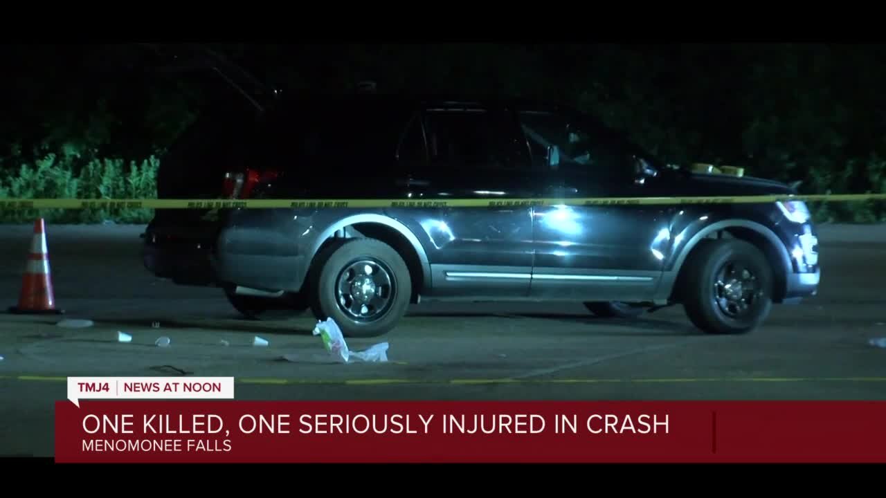 Man dies, sister in critical condition after crash following Menomonee Falls fireworks display
