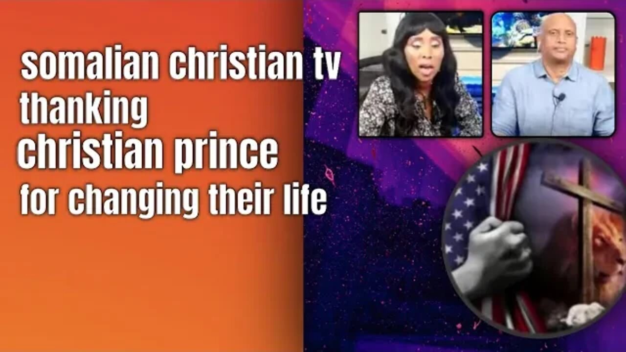 Somalian Christian tv says CP is the one who brought them to christ