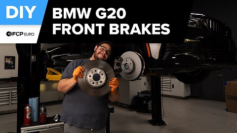 BMW 330i Front Brake Rotor & Pad Replacement DIY (2019-Present BMW G20 330i, 330e, G22 430i, xDrive)