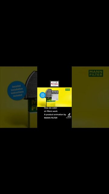 How do #cabin#air #filters workA product animation by #MANN-FILTER #piesarul