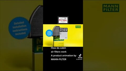 How do #cabin#air #filters workA product animation by #MANN-FILTER #piesarul