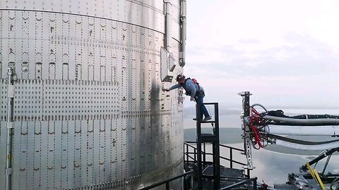 🇺🇸 | TEXAS — Tudo pronto para o lançamento do Starship 6 logo mais em Boca Chica, sul do Texas.