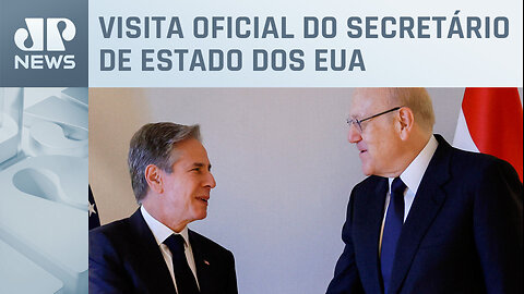 Antony Blinken está na Jordânia para encontro com líderes árabes; saiba mais
