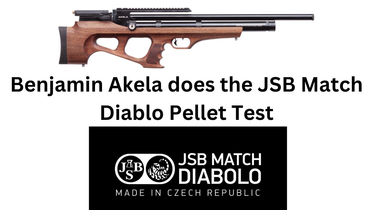 Benjamin Akela does the JSB Pellet test