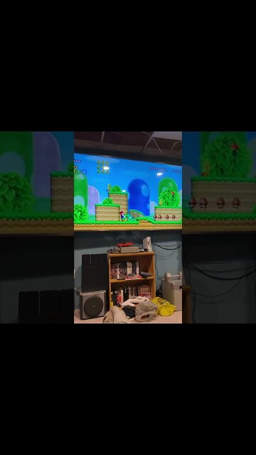 killing mushrooms in mario #shorts