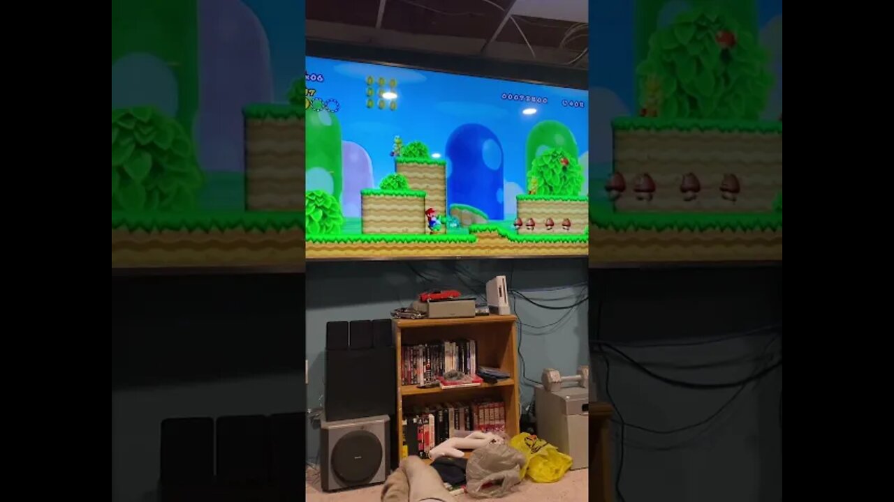 killing mushrooms in mario #shorts