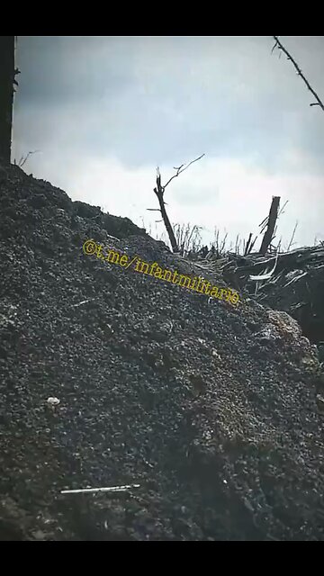 Uke POV of quadcopter attack around Artemovsk