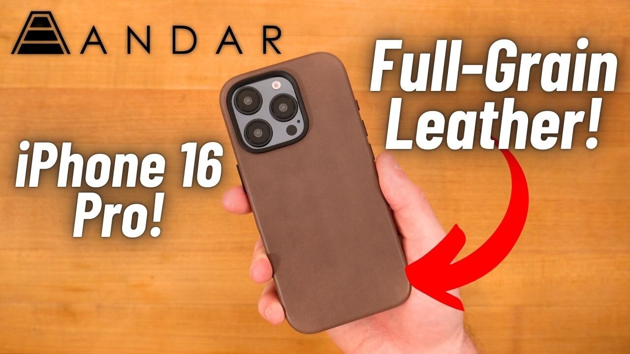 EXCLUSIVE: Andar "The Aspen" Leather iPhone 16 Pro Case REVIEW!