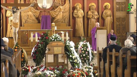 ŚP. Dr Stanisław Majdański - syn Obrońcy Życia i Narodu - Walentego Majdańskiego, pracownik naukowy KUL - pogrzeb w Warszawie 23.03.2023