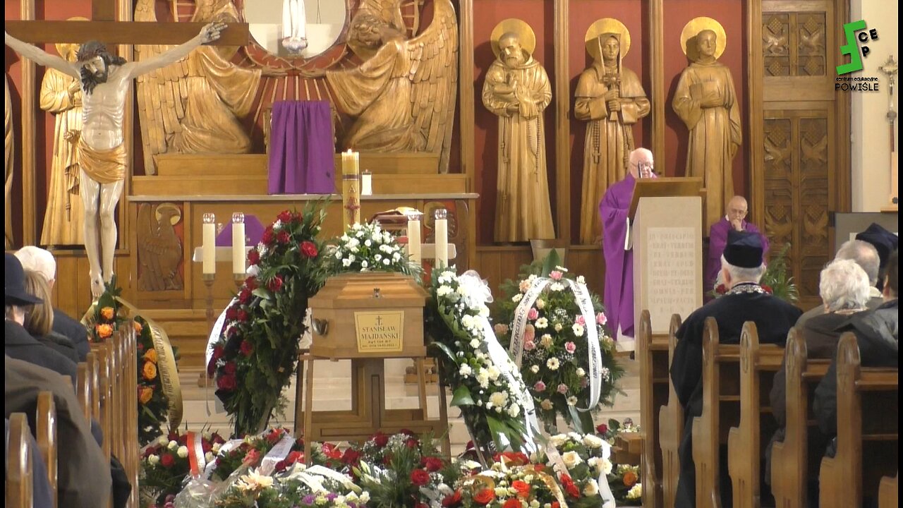 ŚP. Dr Stanisław Majdański - syn Obrońcy Życia i Narodu - Walentego Majdańskiego, pracownik naukowy KUL - pogrzeb w Warszawie 23.03.2023