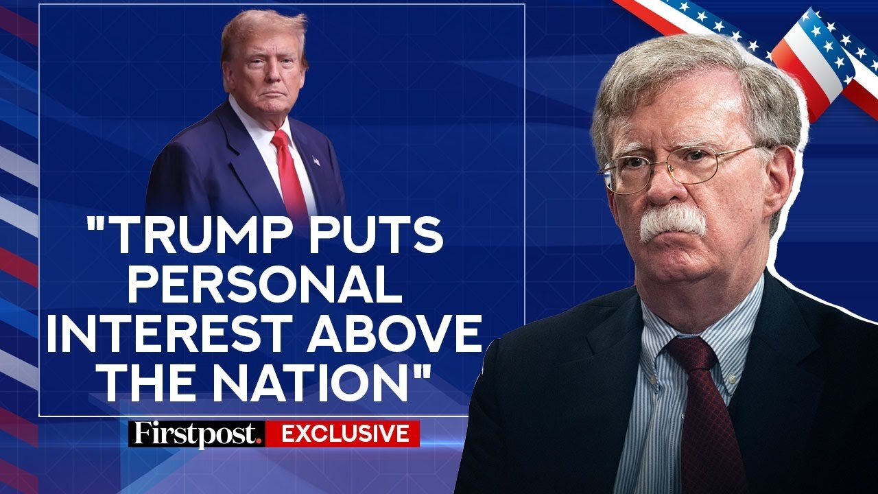 Exclusive: Trump Boasts Good Relations With Putin, Says Former US NSA John Bolton | US Elections